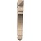 Ekena Millwork Merced Arts & Crafts Smooth Bracket, Douglas Fir, 3 1/2"W x 28"D x 28"H BKT04X28X28MRC03SDF - alternate 4